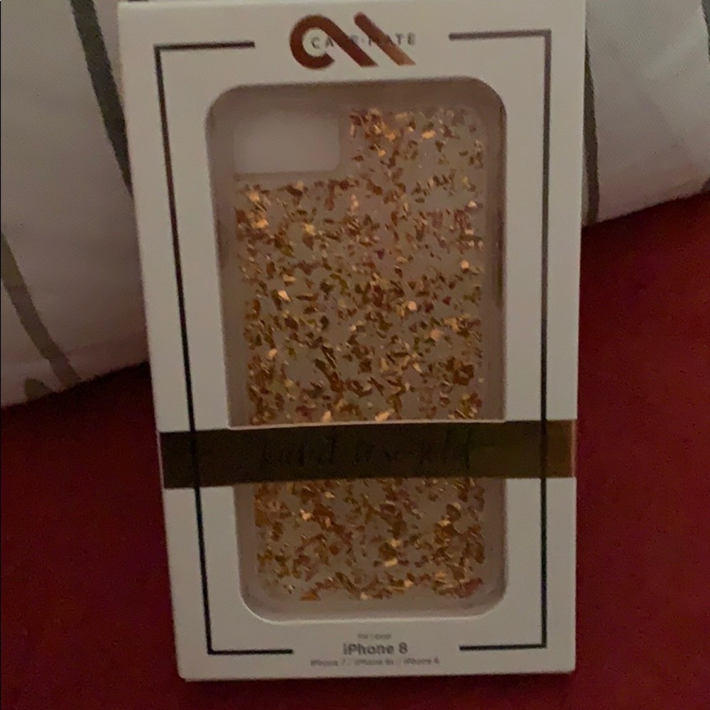Case mate rose gold iPhone 8 case